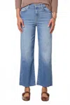 7 For All Mankind Cropped Alexa Jean In Astra In Blue