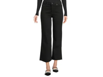 7 For All Mankind Cropped Alexa Jeans In Black