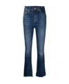 7 For All Mankind Stretch Denim Roxanne Jeans In Blue
