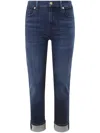 7 For All Mankind Relaxed Skinny' Jeans In Blue
