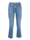 7 FOR ALL MANKIND CROPPED WOMEN'S JEANS.