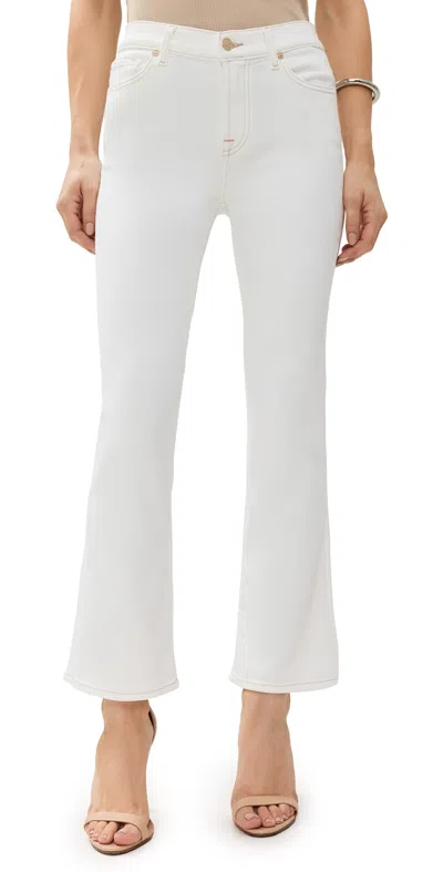 7 For All Mankind Daisy Ankle Boot Jeans Sugar