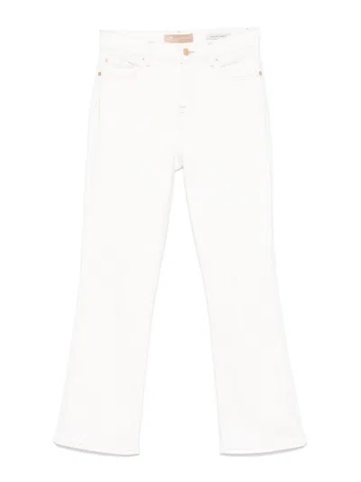 7 For All Mankind Jeans Boot-cut - Blanco In White