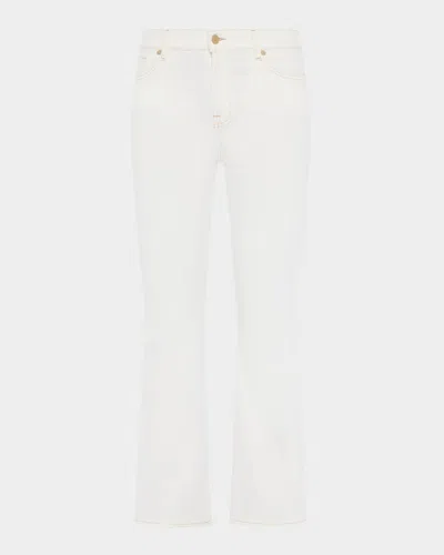 7 For All Mankind Daisy Ankle Bootcut Jeans In Sugar