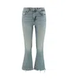 7 For All Mankind Daisy Ankle Jeans In Gray