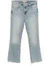 7 For All Mankind Daisy Denim Cotton Jeans In Clear Blue
