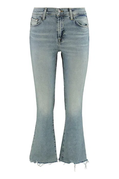 7 FOR ALL MANKIND 7 FOR ALL MANKIND DAISY HIGH-RISE FLARED JEANS