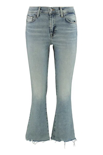 7 FOR ALL MANKIND 7 FOR ALL MANKIND DAISY HIGH-RISE FLARED JEANS
