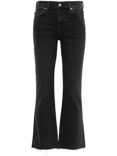 7 For All Mankind Kimmie Reston Boot Cut Jean In Gray