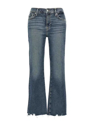 7 FOR ALL MANKIND JEANS BOOT-CUT - AZUL