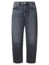 7 For All Mankind Wide-leg High-waist Jeans With Soft Finish In Blue