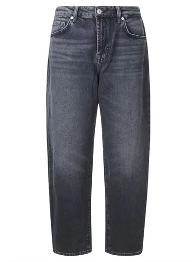 7 FOR ALL MANKIND 7 FOR ALL MANKIND DARK WASH WIDE LEG JEANS
