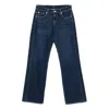 7 For All Mankind Straight Jeans In Blue