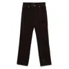 7 For All Mankind Denim Brown In Black
