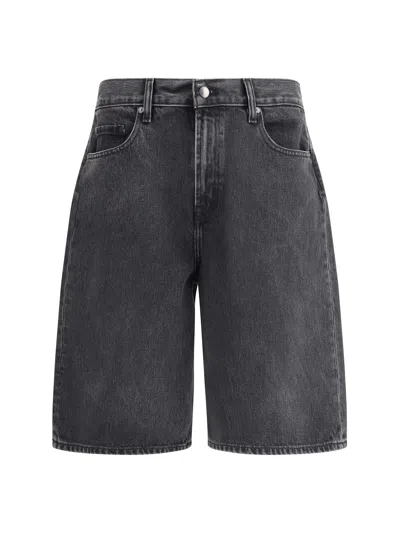 7 FOR ALL MANKIND DENIM CAVIAR SHORTS