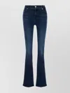 7 For All Mankind Denim Flared Trousers La Jolla In Blue