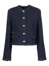 7 For All Mankind Denim Jacket In Blue