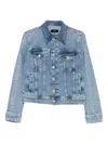 7 For All Mankind Denim Jacket In Blue