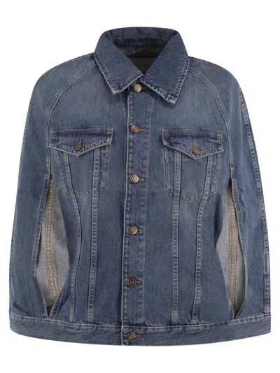 7 For All Mankind Denim Jacket In Blue