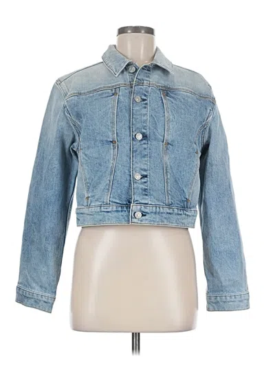 Pre-owned 7 For All Mankind Denim Jacket In Blue