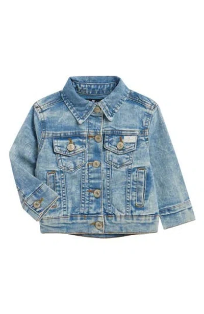 7 For All Mankind Babies'  Denim Jacket In Blue