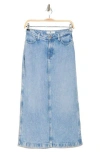 7 FOR ALL MANKIND 7 FOR ALL MANKIND DENIM MIDI SKIRT