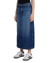 7 For All Mankind Mia Denim Midi Skirt In Wayne