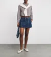 7 For All Mankind Denim Milly Mini Skirt
