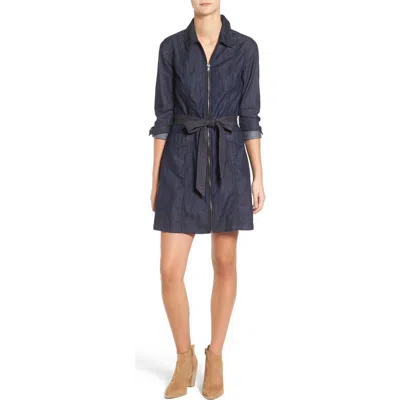 7 For All Mankind ® Denim Shirtdress In Black