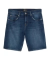 7 For All Mankind Denim Shorts In Blue