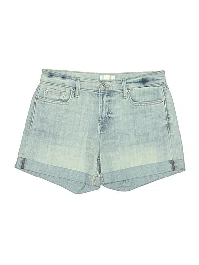 Pre-owned 7 For All Mankind Denim Shorts In Blue