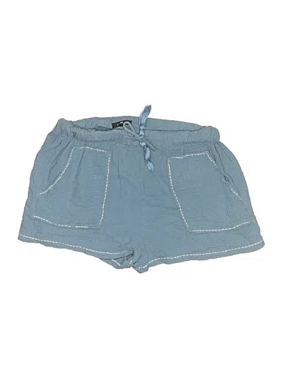 Pre-owned 7 For All Mankind Denim Shorts In Blue