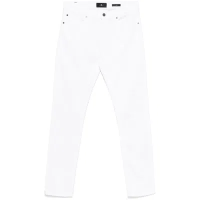 7 For All Mankind Denim Slim-fit Jeans In Multicolor