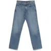 7 For All Mankind Light Wash Straight-leg Jeans With Classic Five-pocket Design