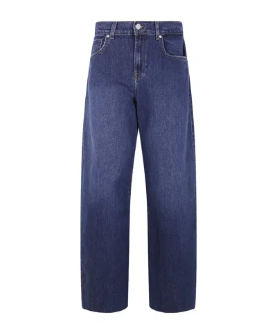 7 FOR ALL MANKIND DENIM TROUSERS WITH BELT LOOPS