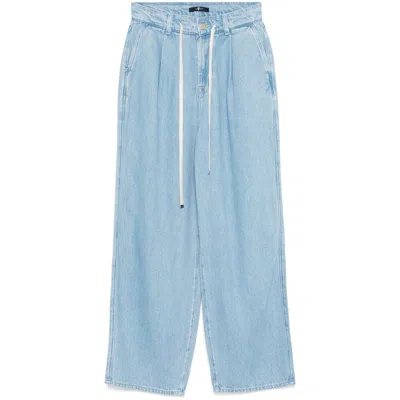 7 FOR ALL MANKIND DENIM WIDE-LEG JEANS