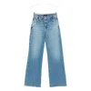 7 For All Mankind Denim Wide-leg Jeans In Blue