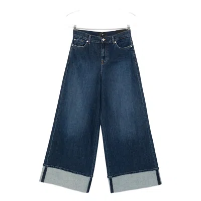 7 FOR ALL MANKIND DENIM WIDE-LEG JEANS