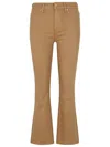 7 For All Mankind Belt-loop Jeans In Beige