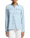 7 For All Mankind Dina Shirt In Blue