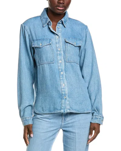 7 For All Mankind Dina Shirt In Blue