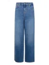 7 For All Mankind Distressed-effect Five-pockets Jeans In Blue