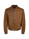 7 For All Mankind Distressed-effect Jacket In Blue