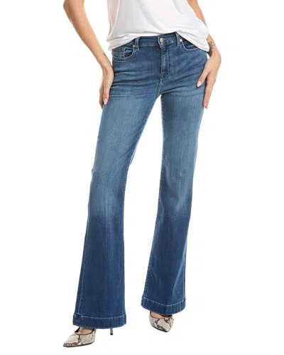 7 For All Mankind Dojo Almost Love Flare Jean In Blue