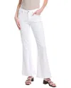7 For All Mankind Dojo Casablanca Flare Leg Trouser Jean In White