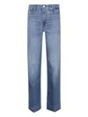 7 For All Mankind Straight-leg Jeans In Blue
