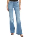7 For All Mankind Dojo Ideal Slim Evolution Flare Leg Trouser Jean In Blue