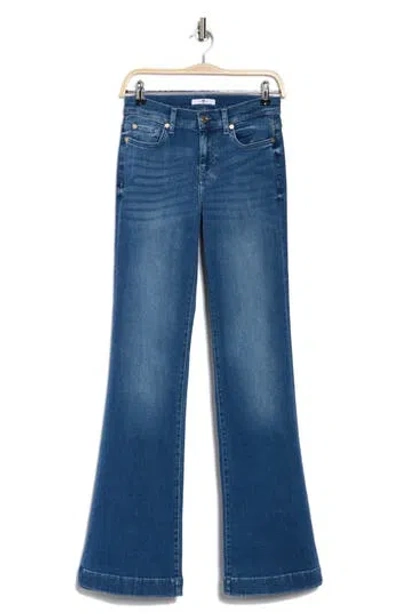 7 For All Mankind Dojo Mid Rise Flare Jeans