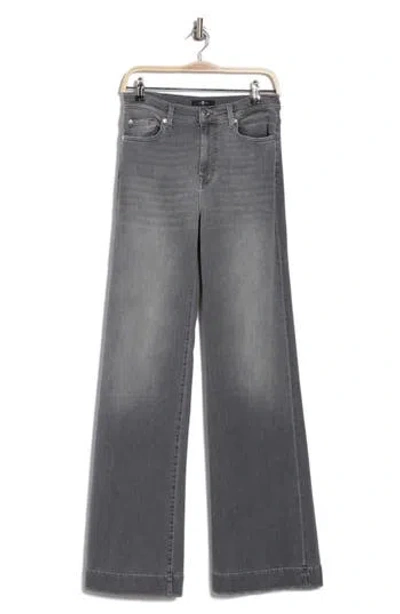 7 For All Mankind Dojo Modern Wide Leg Jeans In Ifrane