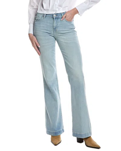 7 For All Mankind Dojo Nador Straight Jean In Blue